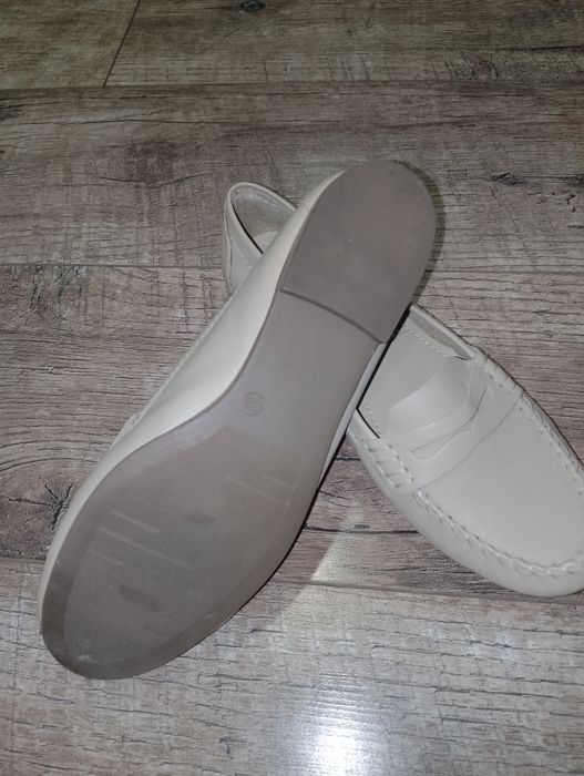 Кожаные Мокасины Слипоны