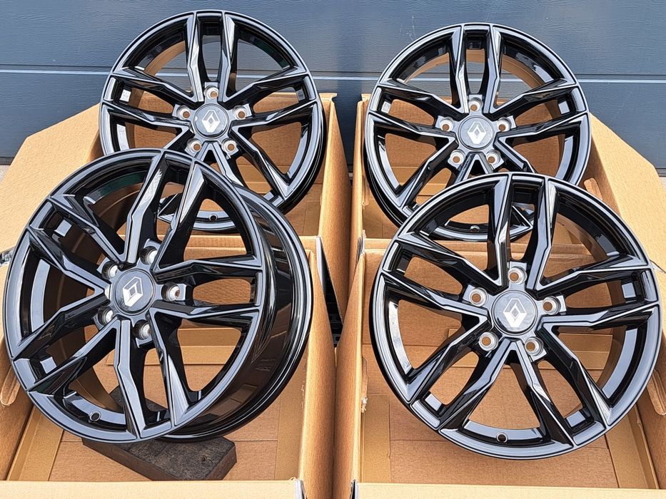 Alufelgi 16' Renault Trafic Vivaro 5x118 ET40 Nośność 900Kg BLACK DM05