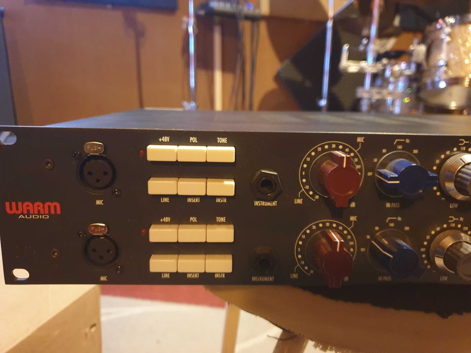 Pré amplificador de microfone Warm Audio WA273-EQ