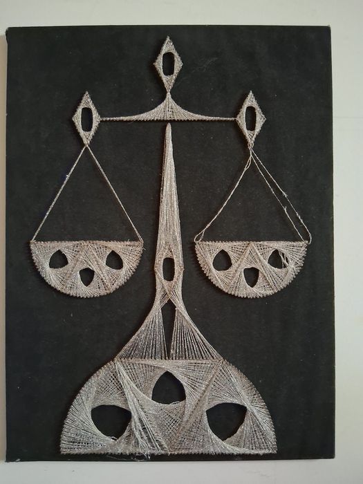 Quadro String Art - BALANÇA