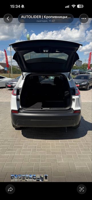 Jeep Cherokee 2019 VIN 1C4PJLCB3KD381171 фото оголошення 5 з 6