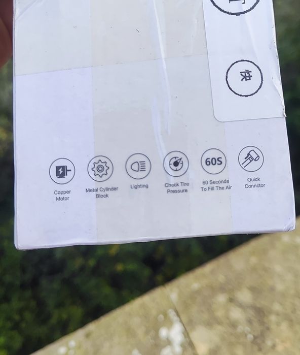 Compressor Portátil Novo #SALDOS