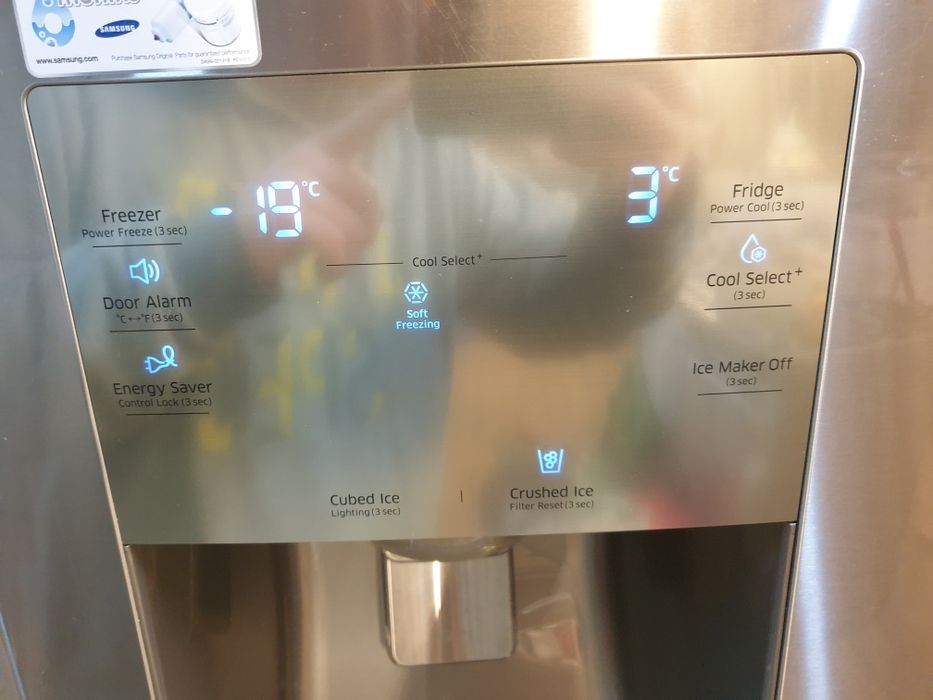 Lodówka SBS Samsung zadbana po przeglądzie gwarancja