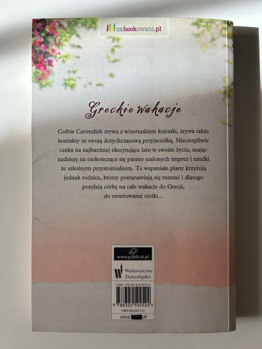 Książka Greckie wakacje Alyson Noël