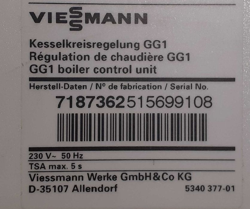 Regulator kotła Vitodens 200W GG1