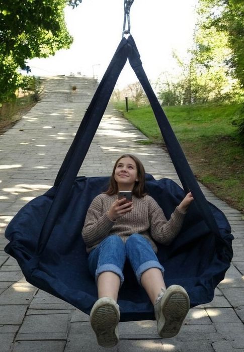 кресло подвесное садовая качеля подвесная 1 м гнездо детская взрослая