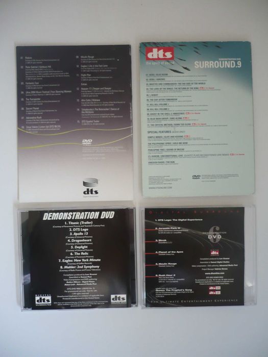 DVD de Testes Vários