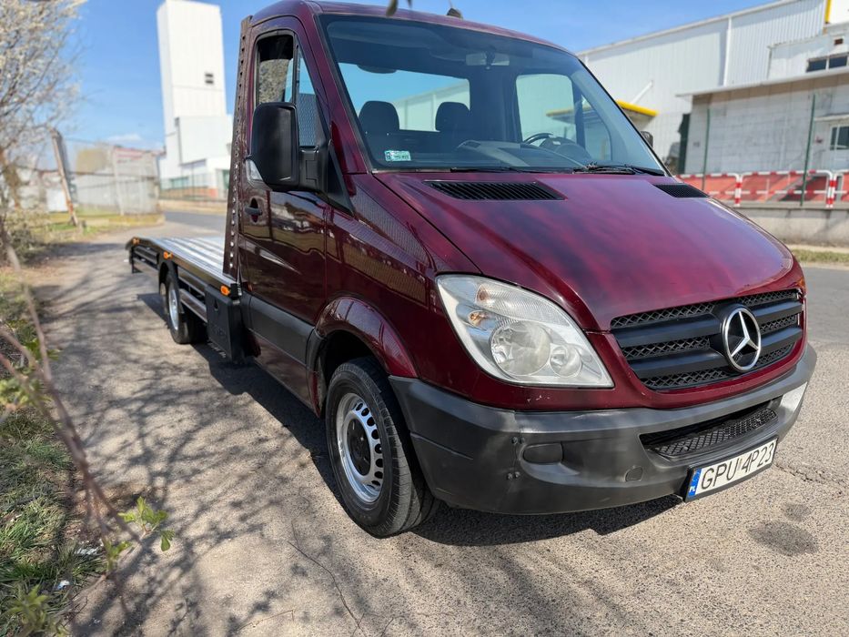 Mercedes-Benz SPRINTER  AUTOLAWETA Mercedes-benz Sprinter 906 2.2 CDI 2010r NOWA ZABUDOWA