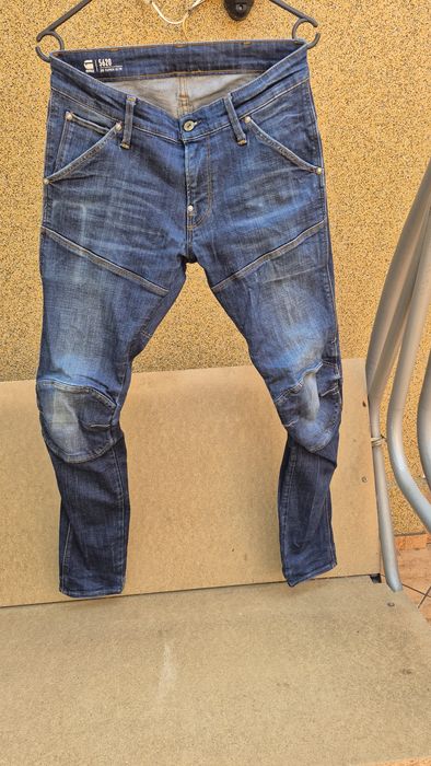 Spodnie męskie jeansowe G-Star Raw 5620 3 D Super Slim.