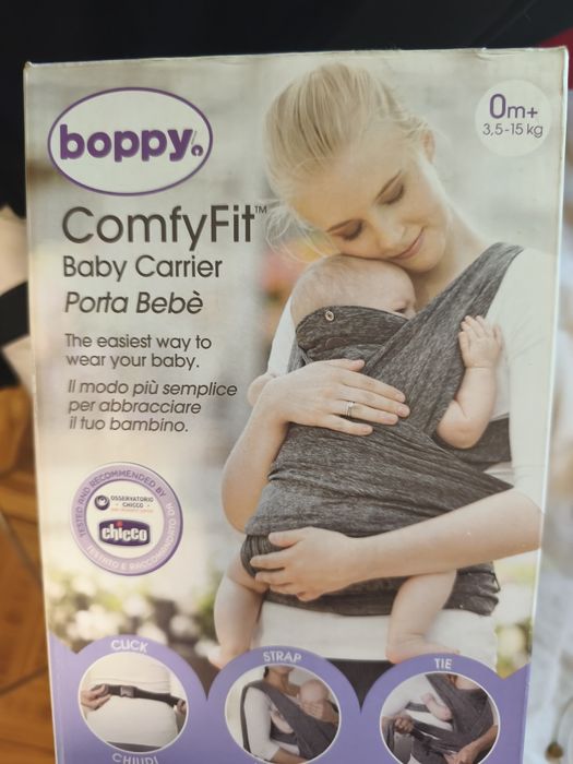 Marsúpio novo da marsúpio novo da marca comfyfit Chicco 
O valor dele é 70 a 76€, ver última fotografia tem o modelo dele