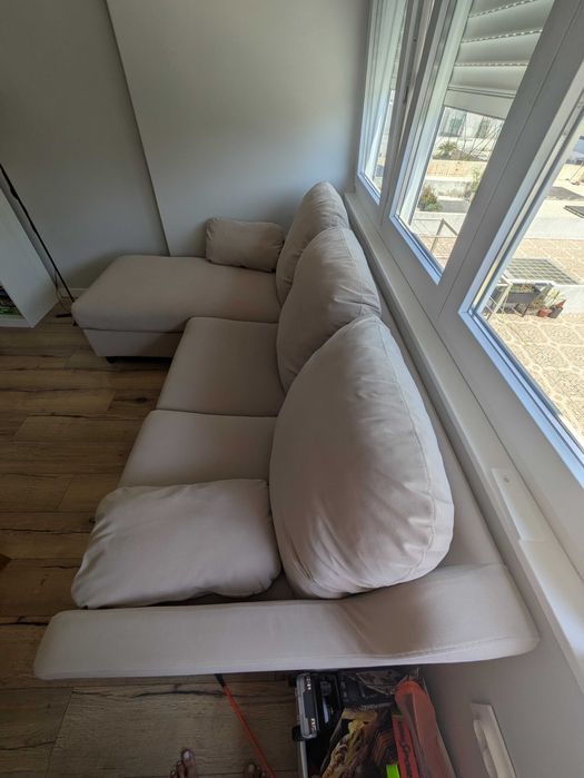 VINLIDEN 3-seat sofa with chaise longue