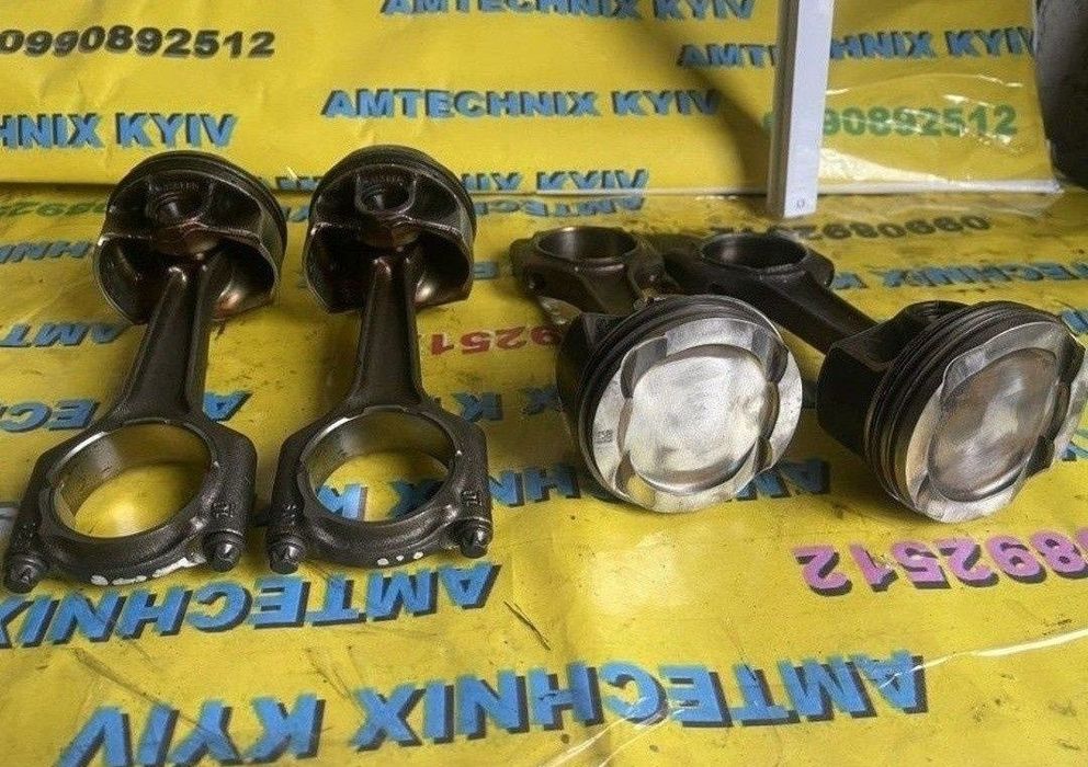 Поршень шатун БМВ 2.0бенз X1 X3 X4 F30 F32 G20 G30 G05 B46 Б46А20 B46b20 мотора двигатель поршневая поршня Х5 BMW запчастини двигуна