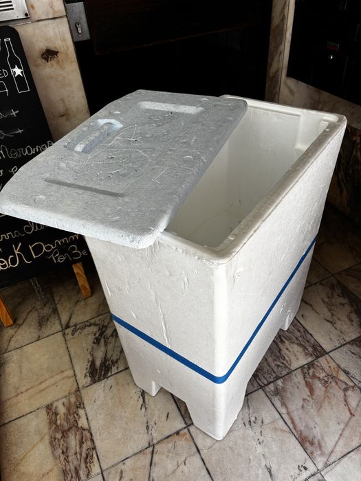 Caixa térmica de isopor polarbox
