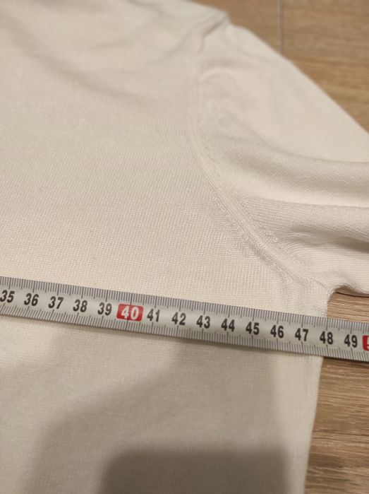 Sweter golf Christian Berg rozmiar 40 biały