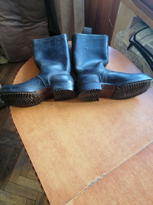 КОЖАНЫЕ сапоги армии ГДР-ФРГ 60-70хгоды новые