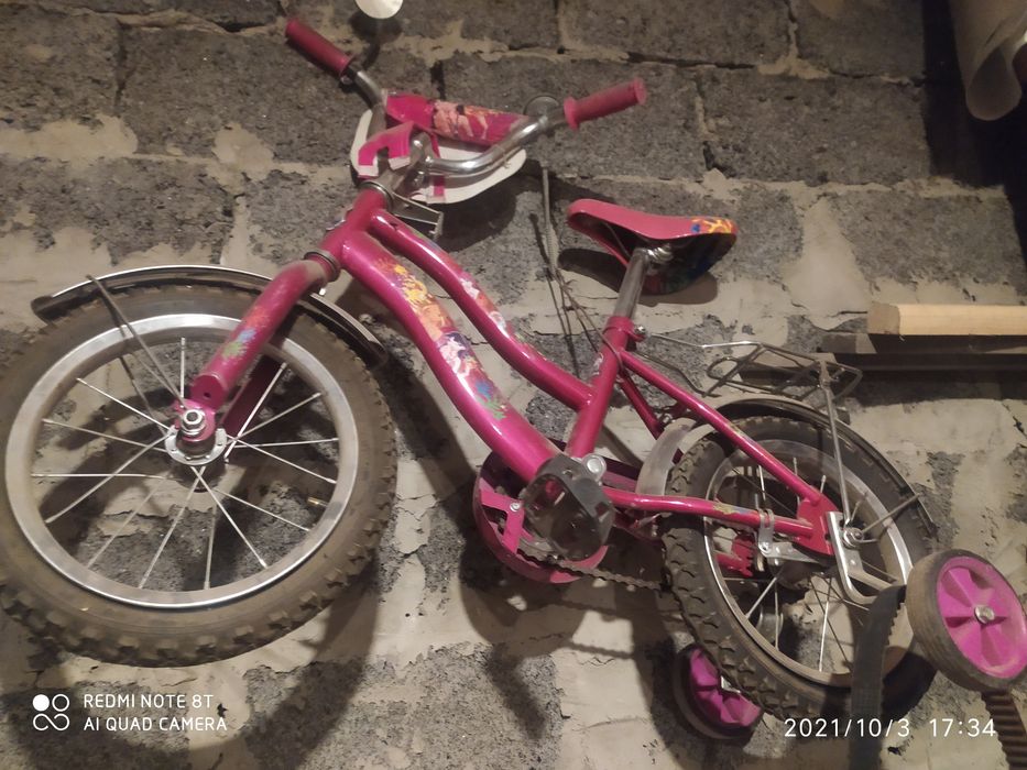 Велосипед для дівчинки