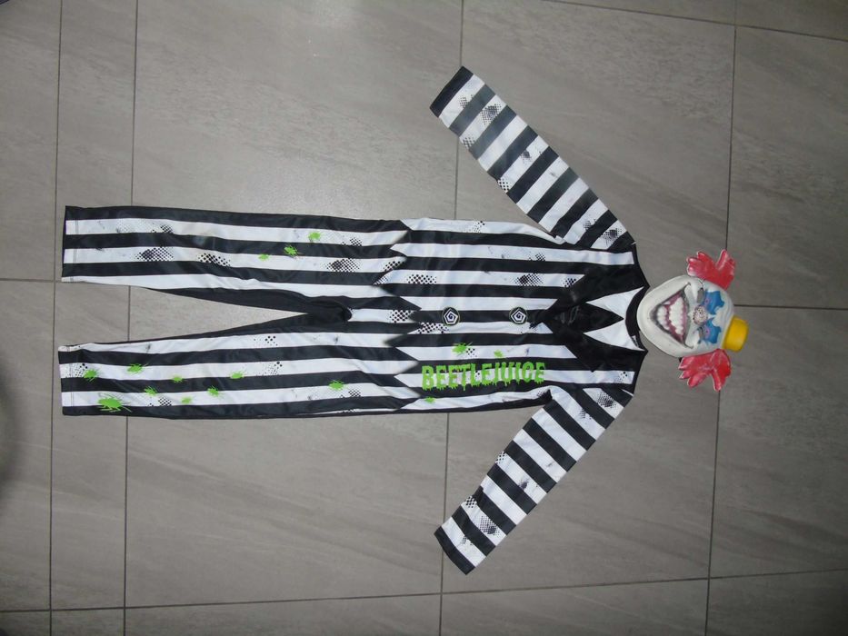 Strój Beetlejuice Sok z Żuka 9-10 lat