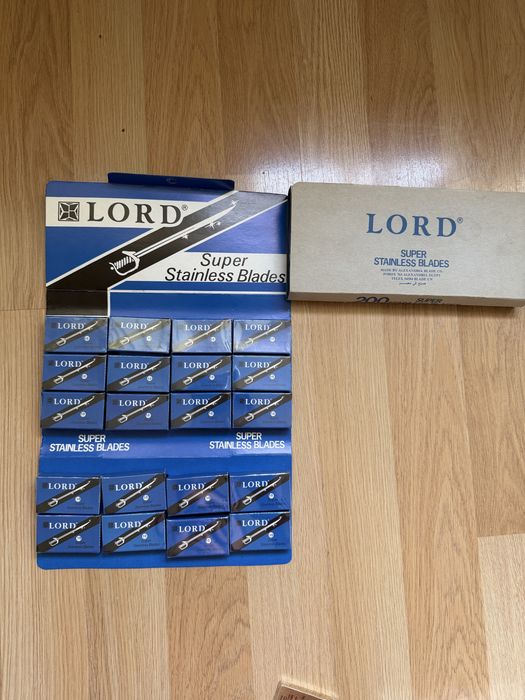 Лезвия для безопасной бритвы Lord. Zaza. Super-Max. Новые