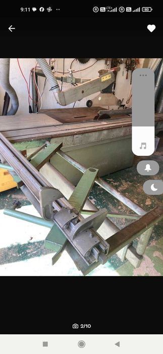 Piła tarczowa formatowa z podcinakiem