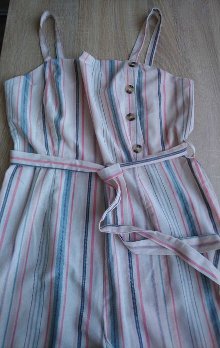Kombinezon w paski na ramiączkach- Primark