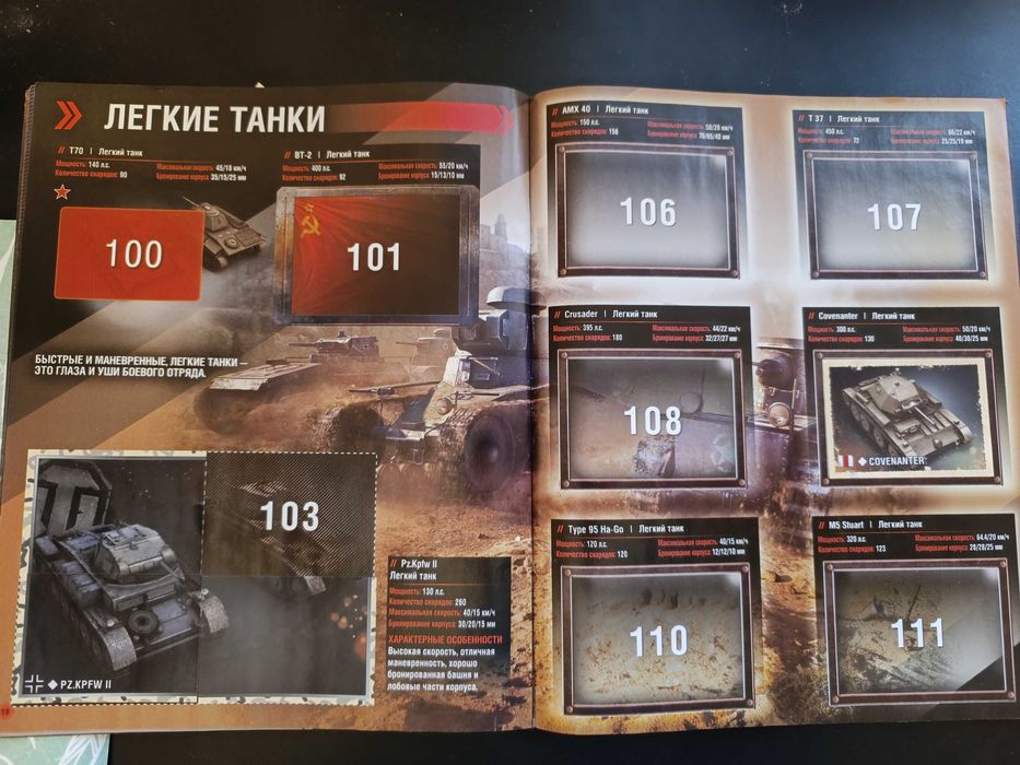 World of Tanks Panini magazyn z naklejkami