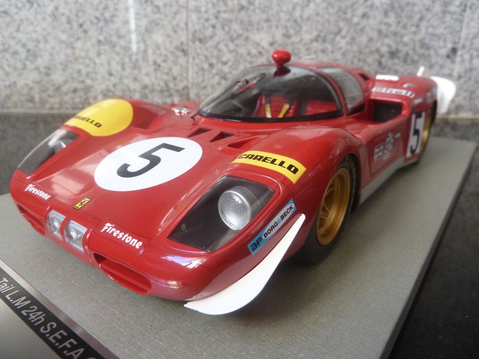1:18 Tecnomodel, Ferrari 512S, Ickx, Le Mans 1970, AutoArt Minichamps
