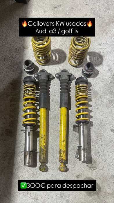 Coilovers KW Audi a3 / golf iv