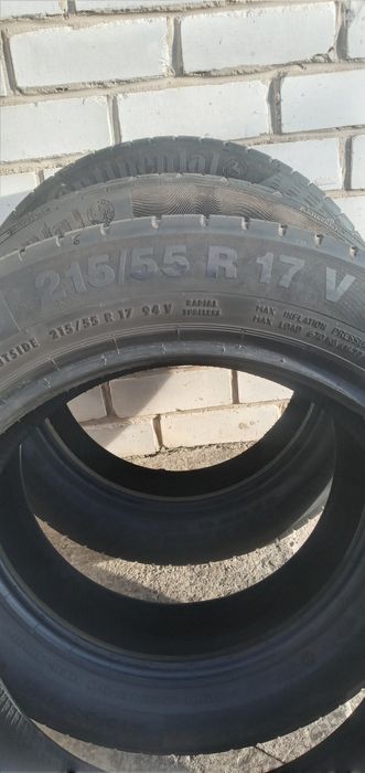 Продам літню резину R 17 Continental