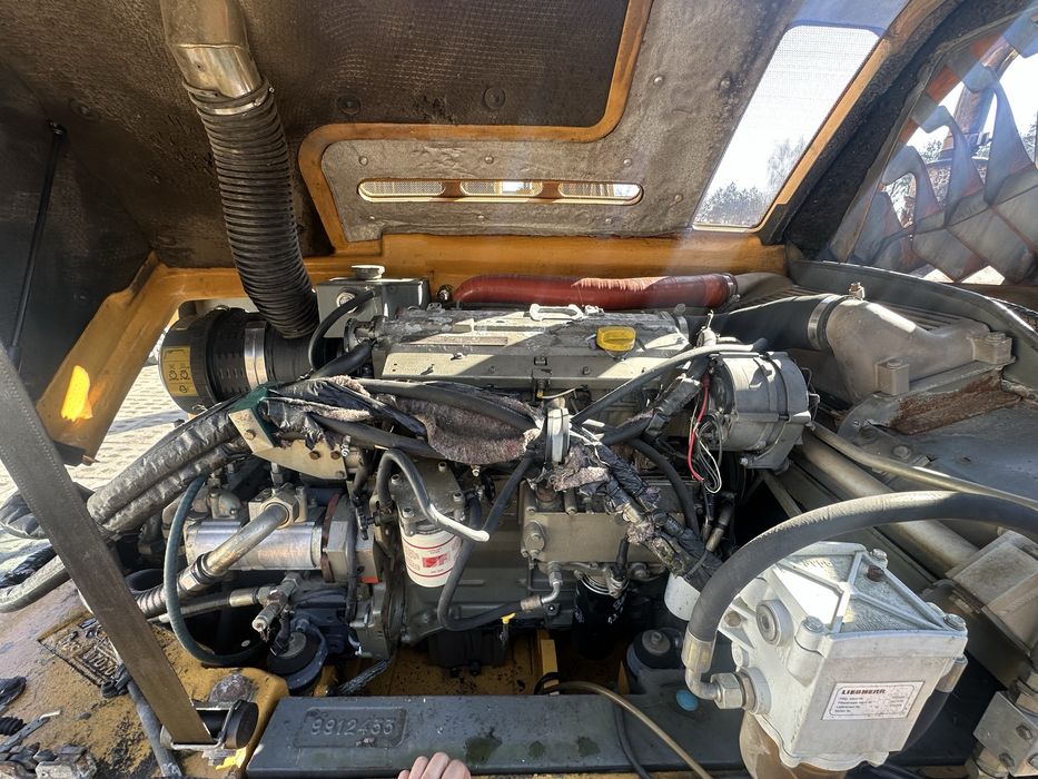 Koparka kołowa Liebherr A 316 Litronic – 2004 r. – chwytak + łyżka