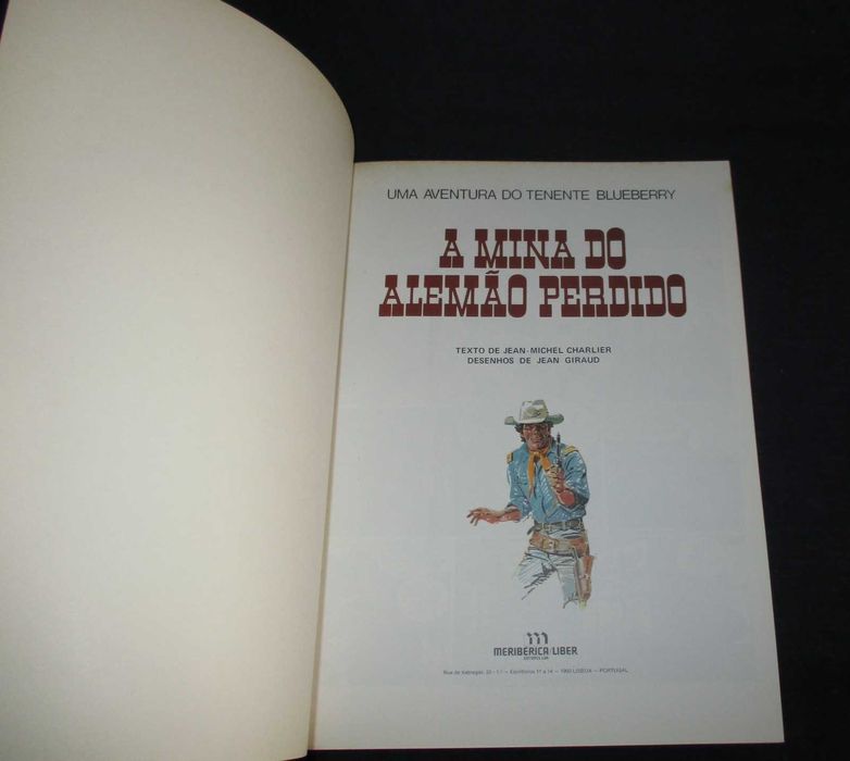 Livros BD Forte Navajo Blueberry Meribérica Liber