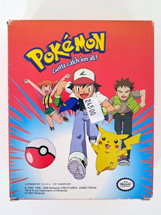 Agenda Pokémon Oficial Nova - Angry Pikachu (Nintendo, 2000)