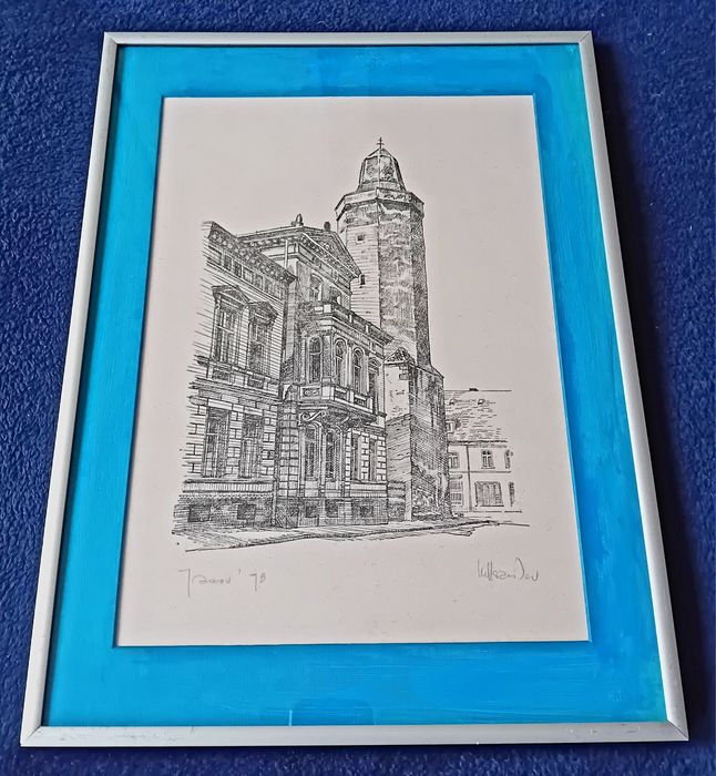 Grafika złotoryjskiego Artysty Sp.Zygmunta Luksandera