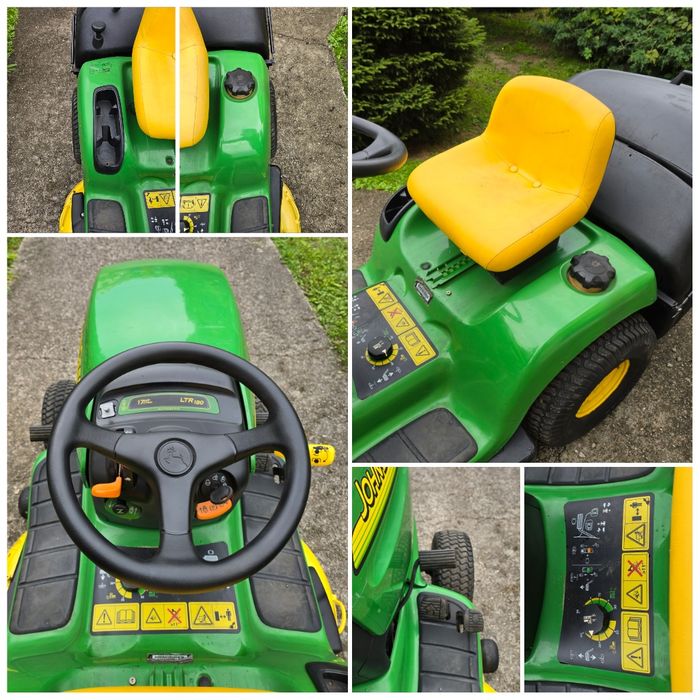 Traktorek kosiarka John Deere LTR 180 17KM v-ka Kawasaki Oryginał Stan GWARANCJA