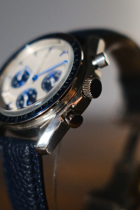 Omega Speedmaster Seiko VK63 Mod годинник мехакварцевий хронограф