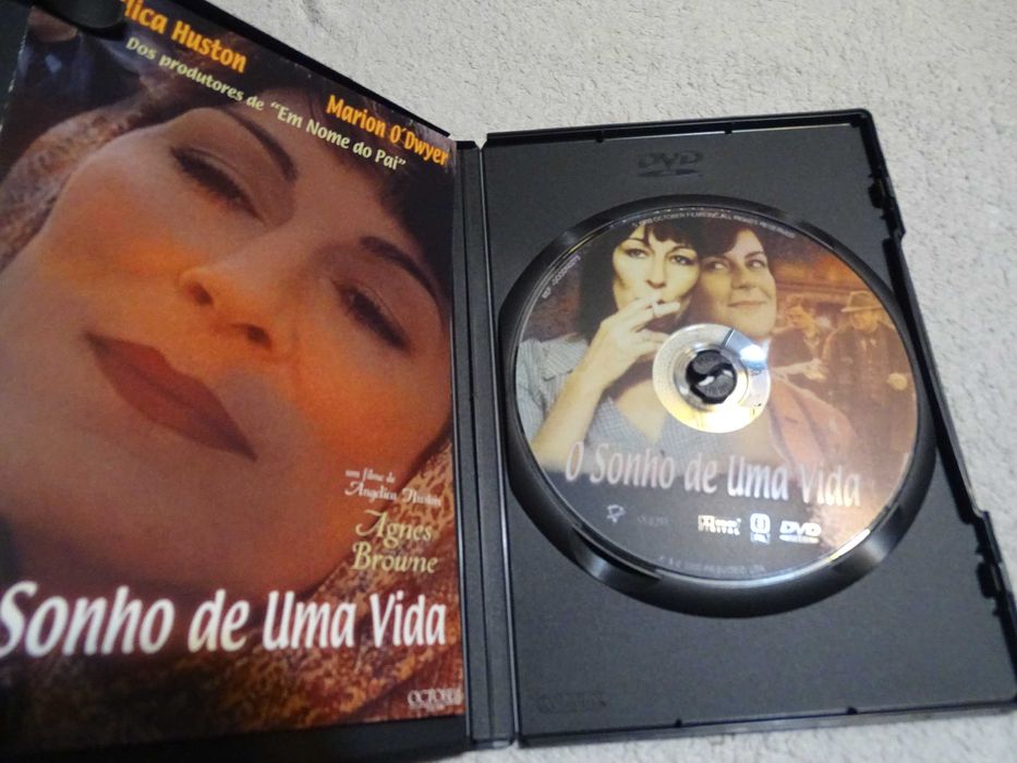 DVD-O sonho de uma vida-Angelica Huston