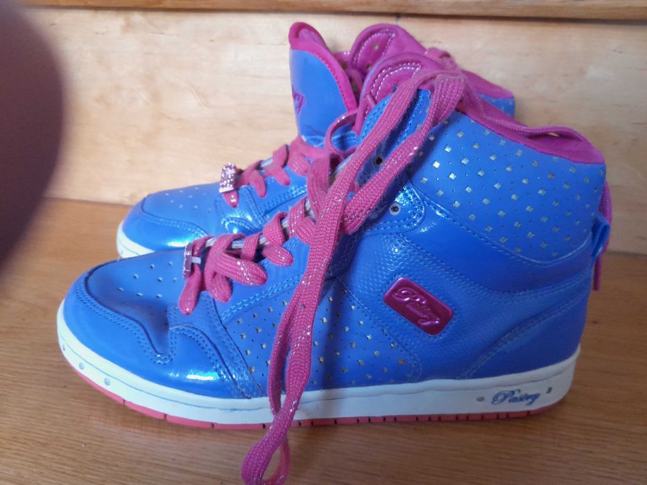 buty  sneakersy, trampki - SKÓRA!  naturalna PASTRY