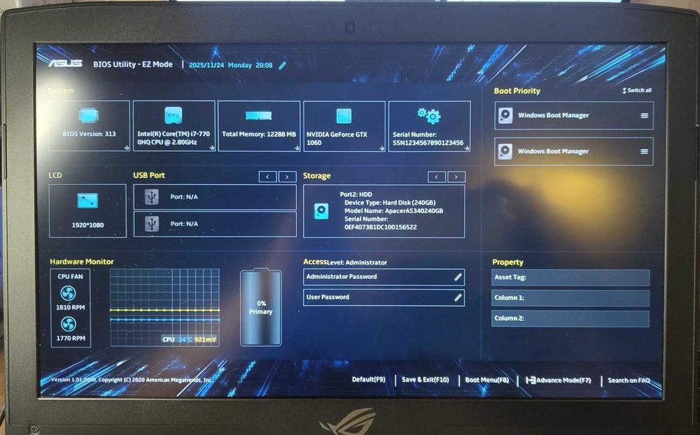 Asus ROG GL503VD