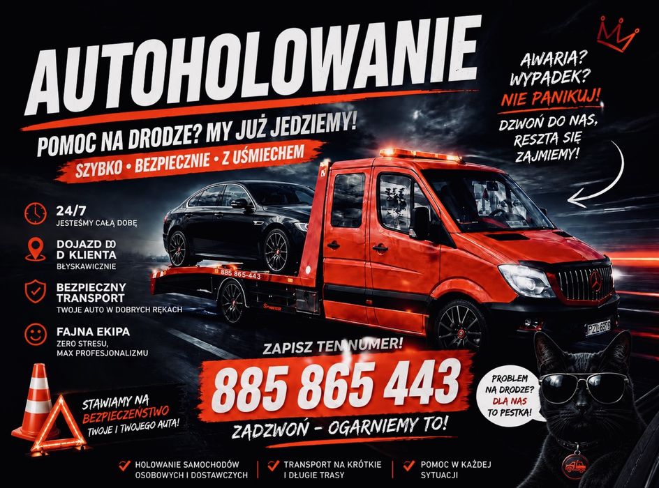 Laweta holowanie pomoc drogowa autoholowanie autolaweta autoransporter
