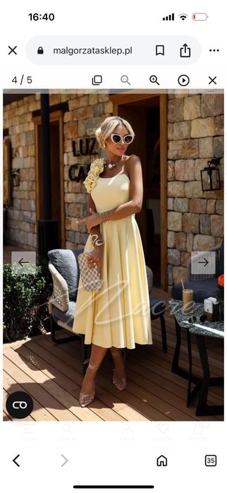 Sprzedam sukienke Małgorzata