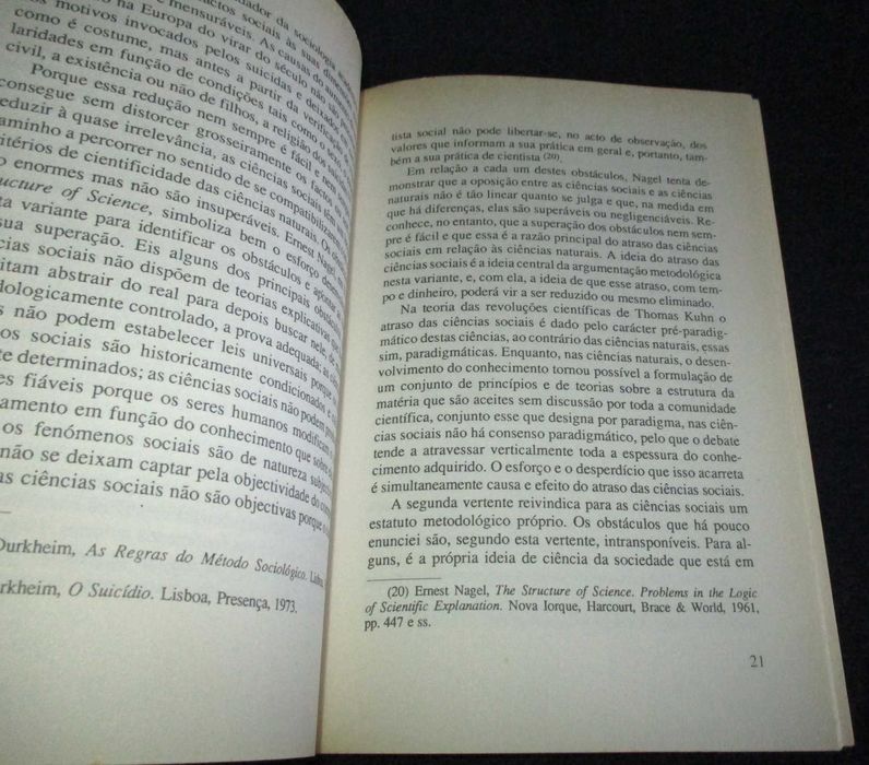 Livro Um Discurso Sobre as Ciências Boaventura de Sousa Santos