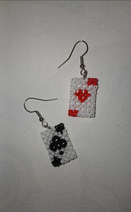 Сережки з бісеру