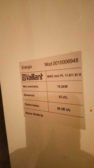 Podgrzewacz gazowy wody Vaillant