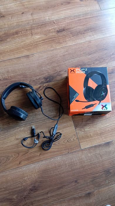 Słuchawki Gamingowe KRUX POPZ RGB