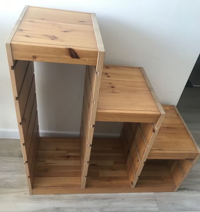 Regał drewniany trofast Ikea