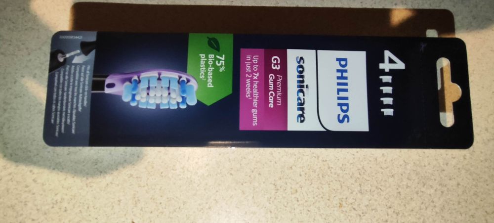 Końcówki Philips Sonicare G3 Zdrowsze dziąsła 4 szt  ORYGINAŁ