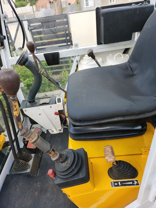 Yanmar B17 – minikoparka 1,7 t | Kabina | Stan bardzo dobry