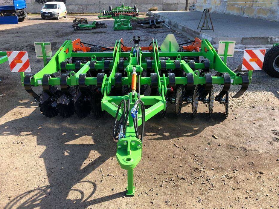 Борона дискова БДА-Шарк-3,2 двойний коток АРК-Груп(дискатор,лущильник)