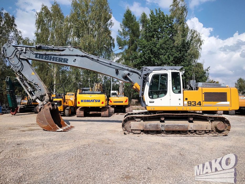 Liebherr R934C NLC Litronic  Wydłużone ramię! 12,5 metra od reduktora obrotu / 37 ton / Bez AdBlue