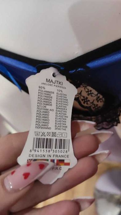 Nowe damskie majtki