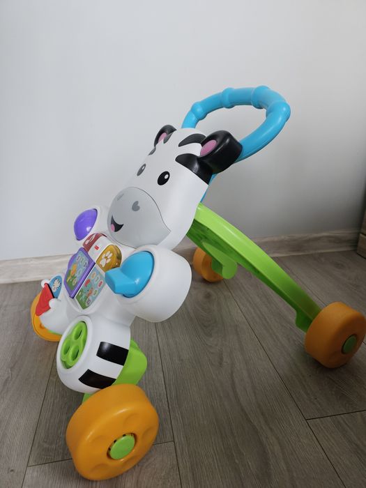 Pchacz / jeździk interaktywny Zebra Fisher-Price